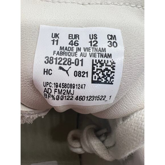 Puma Low-Top Army Trainer Bonanza Beige Suede 381228-01 Men's Size 12 - Picture 3 of 16